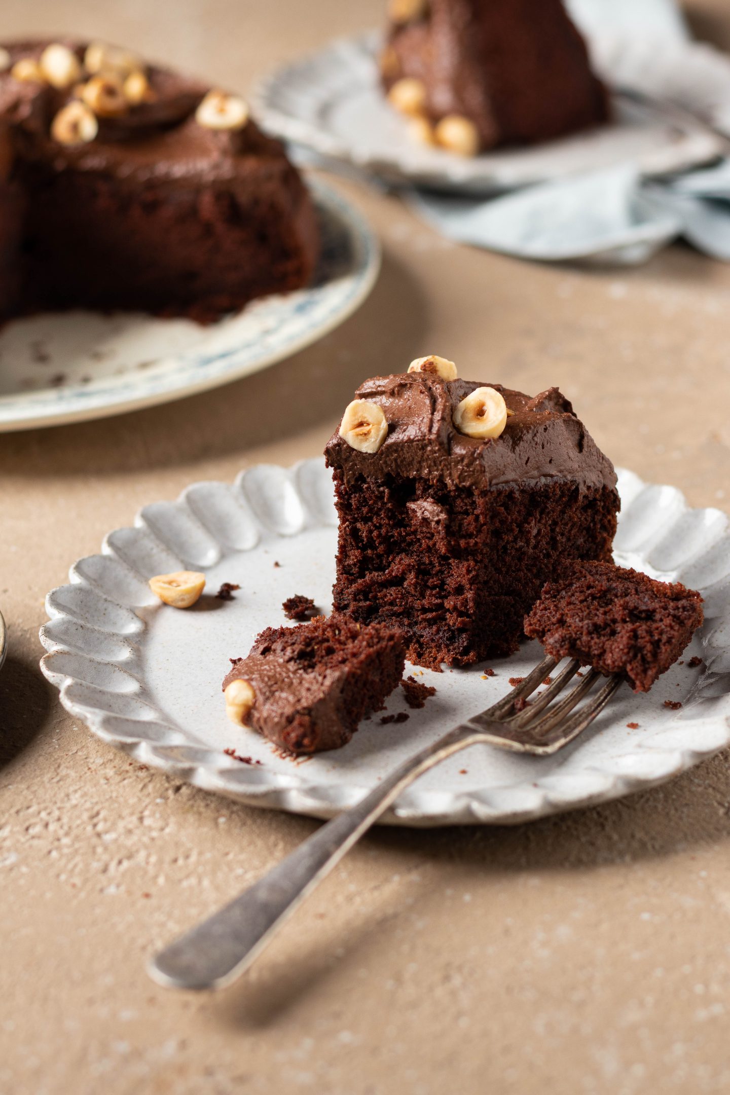 torta di soli albumi al cioccolato