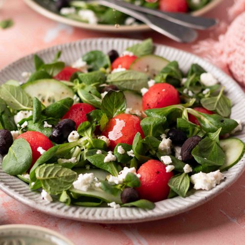 insalata di anguria e feta