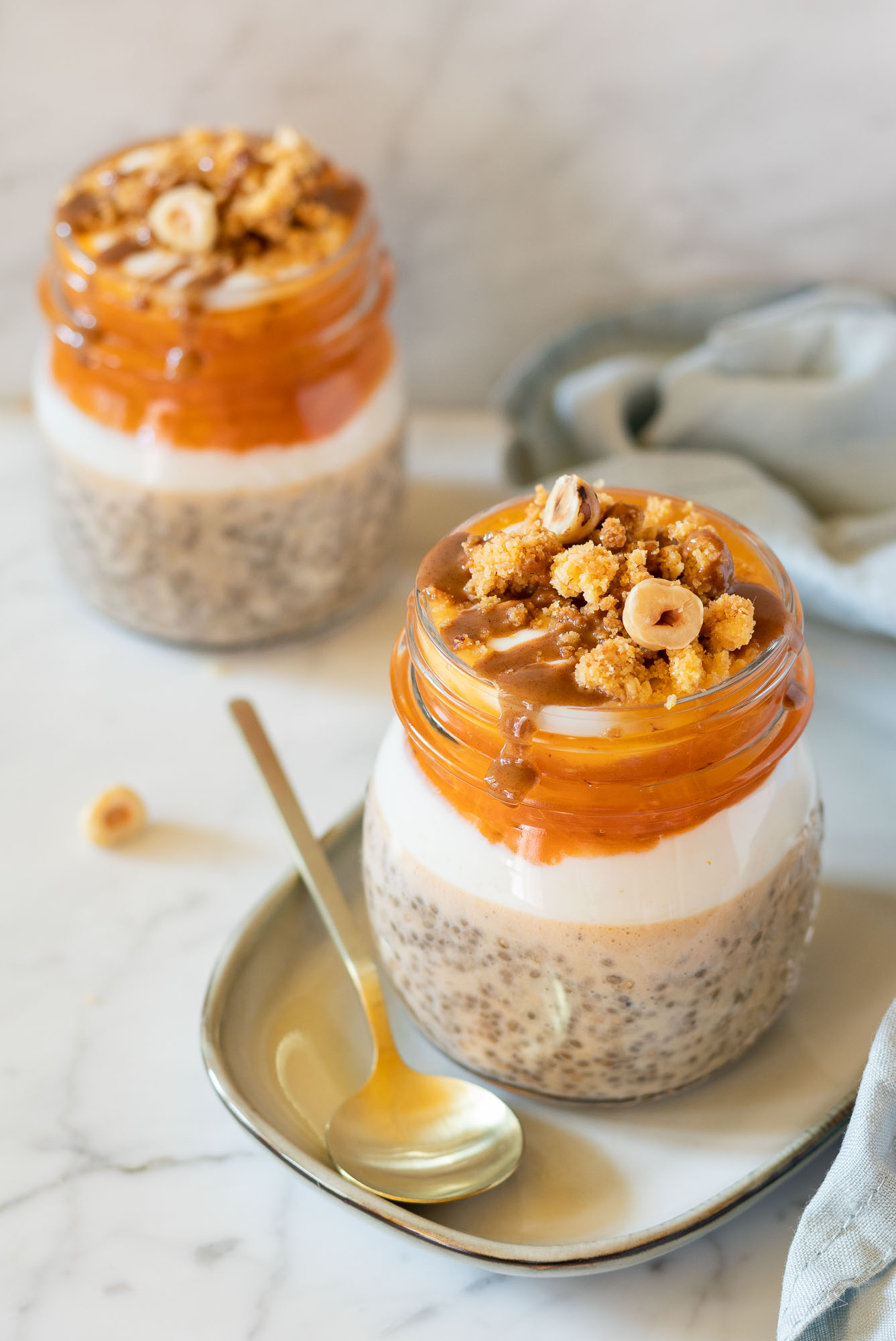 Chia pudding di cachi