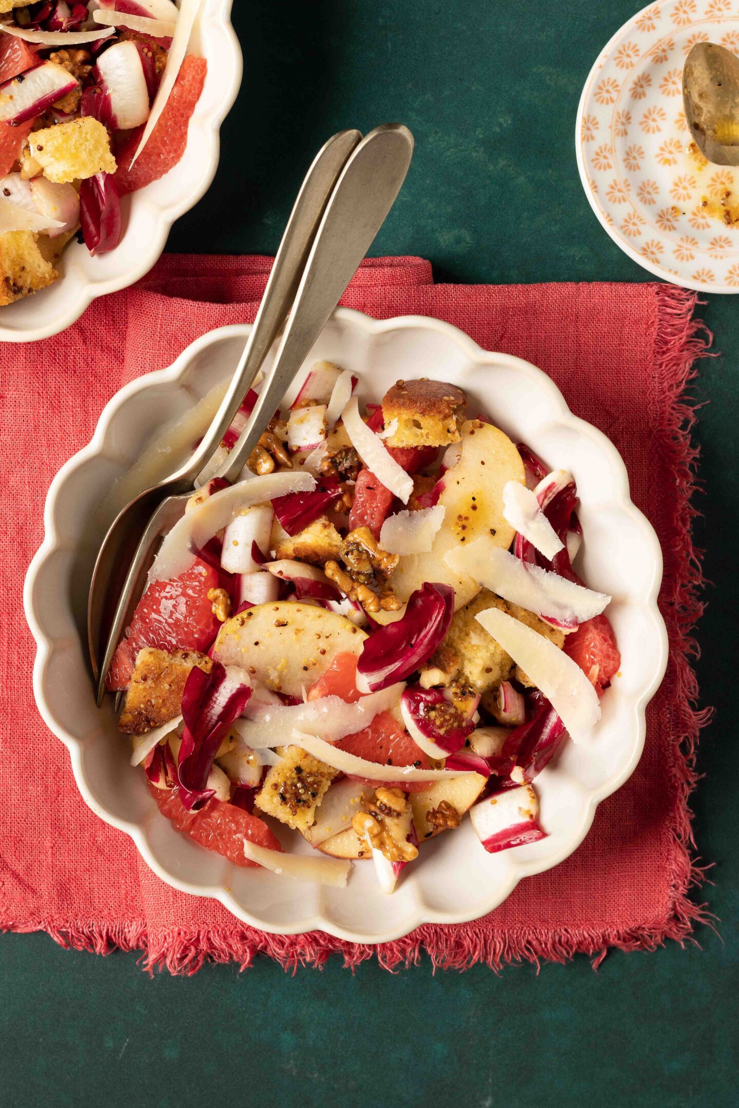 Insalata d'inverno con pressing alla senape